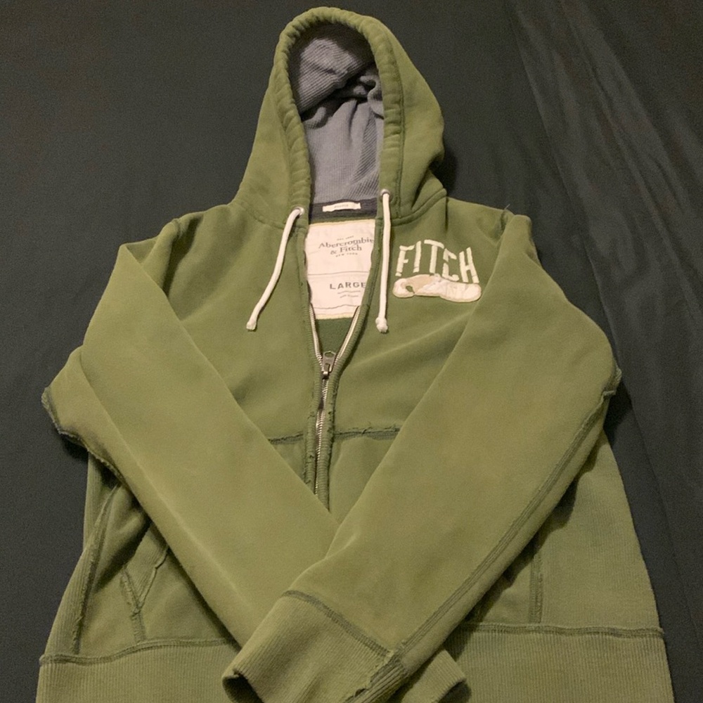 2008 Abercrombie & Fitchburg Heavy Muscle Hoodie